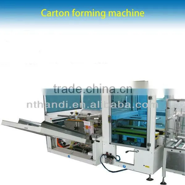 Compact Construction Carton Forming Machine From China