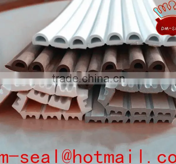 Self adhesive D/P/E shapes Window Door Weather strip