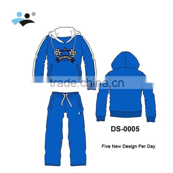 [DREAM SPORT] 100% Polyester Fashion Pullover Sweatshirt Men