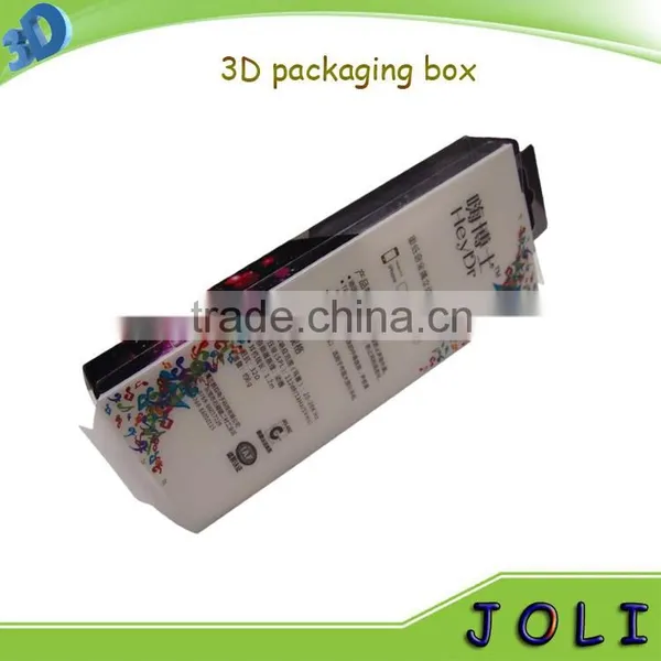 Headphone 3D Pet Plastic Box Printing