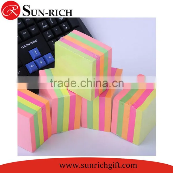 Custom 500 Sheets 3*3 Inch Square Shape Sticky Pad Sticky Notes Wholesale photo-2
