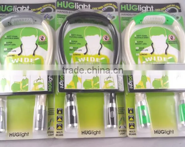 Flexible Hands Free Book Light Led Neck Hug Light photo-6