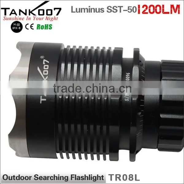 1200 Lumen Long Range Outdoor LED Torches TR08L photo-3