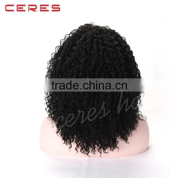 Natural Color Lace Front Kinky Curly Wig for Fashional Lady photo-4