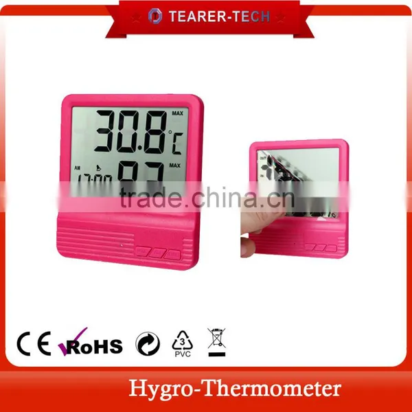 -50~70C Ambient Temperature Thermometer With Daily Alarm Function Calenday Display photo-2