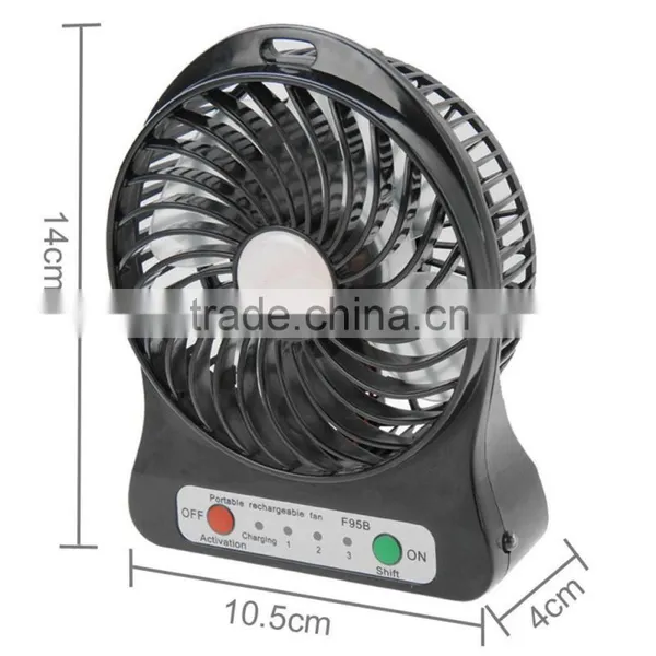 Promotional Items Handheld Pocket Toy Fan, Electrical Table Fan photo-5