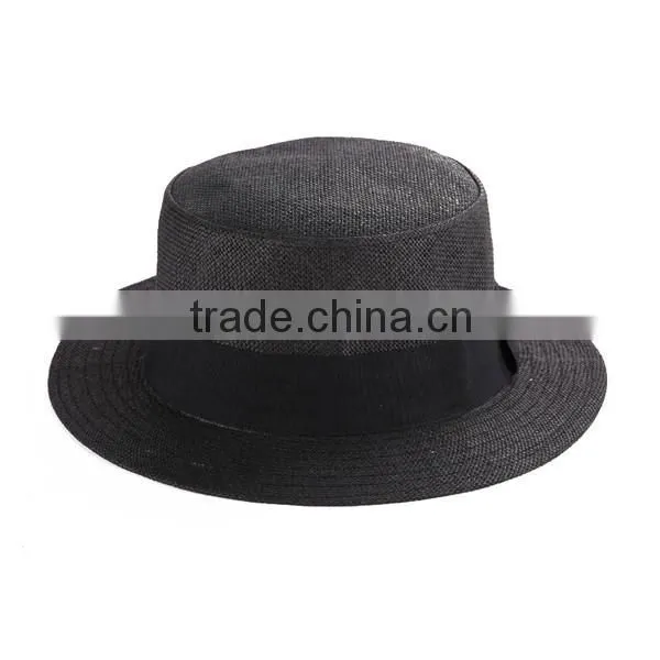Wholesale Custom Straw Boater Hat photo-3