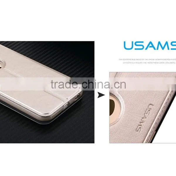 USAMS Brand Slip Smart Flip Cover for Iphone 6 4.7 photo-5