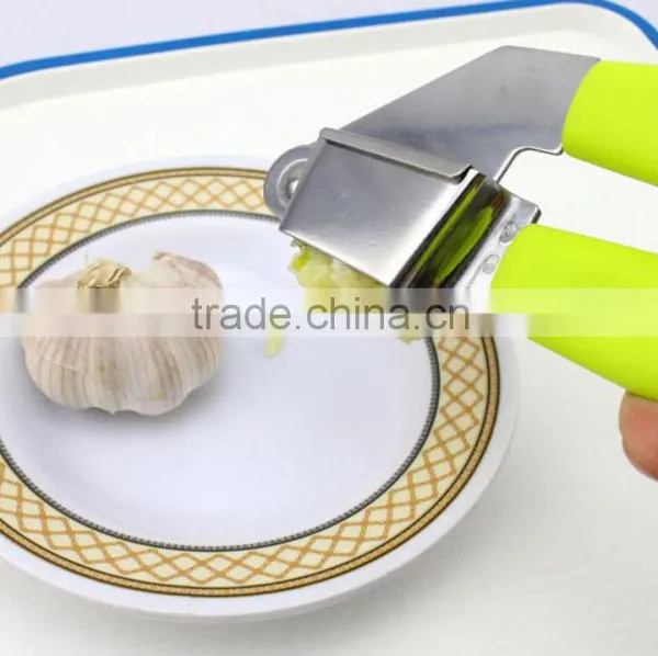 Stainless Steel Garlic Clip Kitchen Tools With ABS Handle photo-2