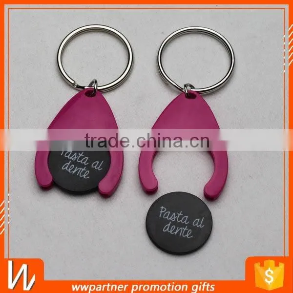 2.3 cm Your Custom Logo Plastic Token for Shopping Cart photo-5