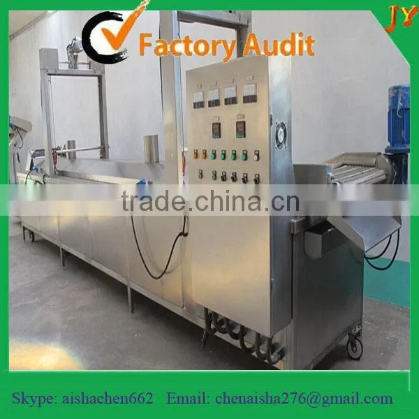 Continuous Commercial Electric Deep Oil-water Fryer for Hot Sale photo-6