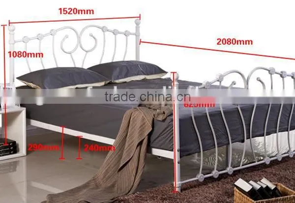 Iron Bed for Sale Wrought Iron Bed Design photo-6