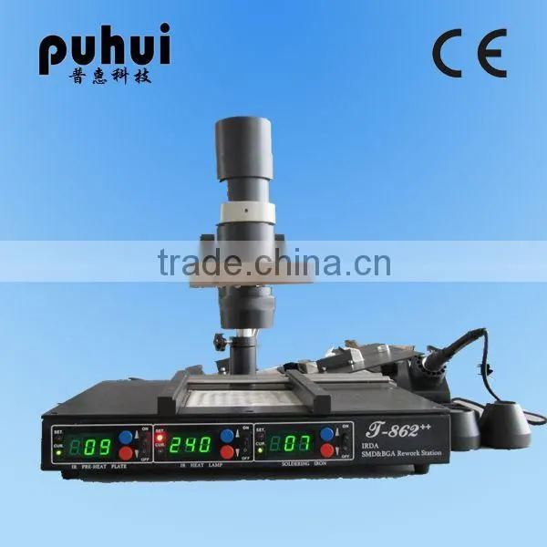 Puhui862++,BGA Rework Station, Infrared Rework Station,bga Chips Repair Machine photo-3