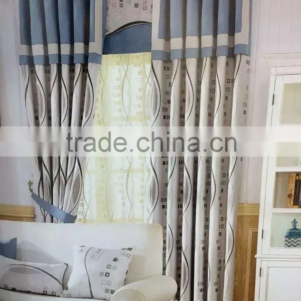 New Product Velvet Curtains, Hemp Curtains, Jacquard Curtain photo-3