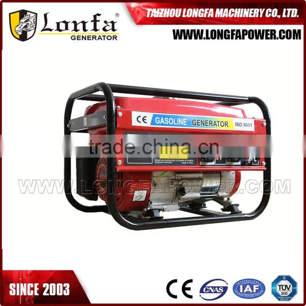 2KW Portable Petrol Kerosene Generator Set High Quality With CE Certificate