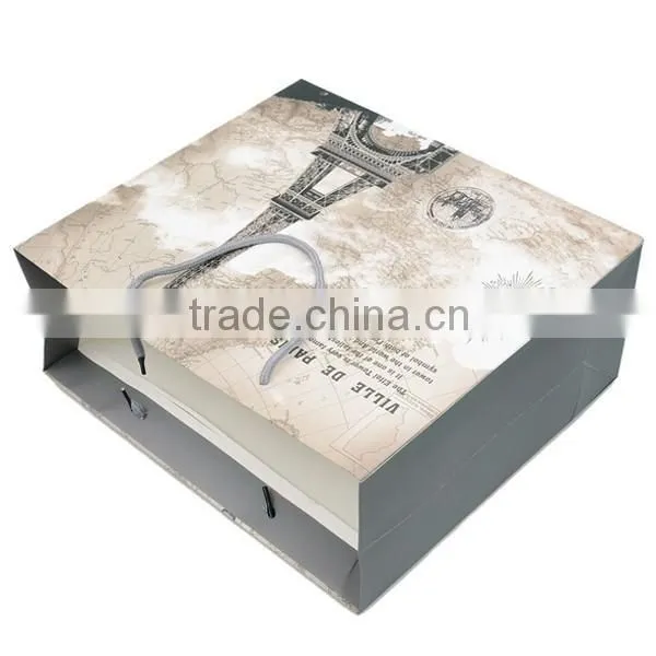 Romantic Famous View Of Europe Paper Gift Bag photo-5