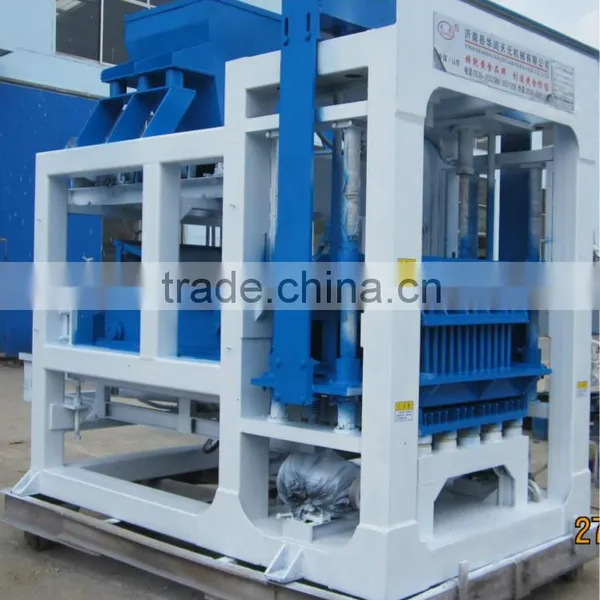 QT6-15 Interlocking Full Automatic Cement Concrete Burning-free Hollow Block Molding Machine photo-2