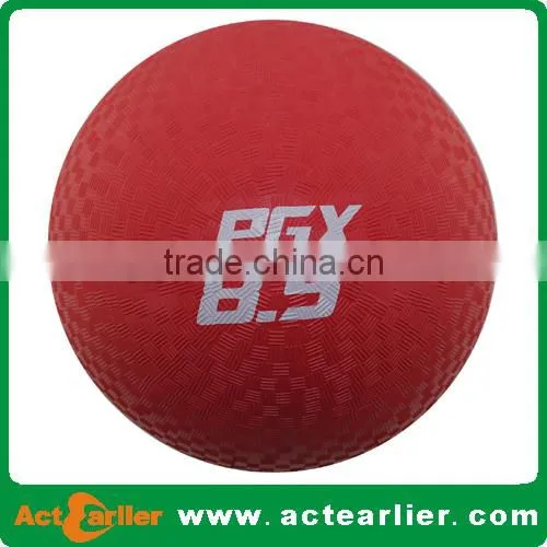 8.5 Inch Inflatable Rubber Playground Bouncing Balls for Kids photo-6