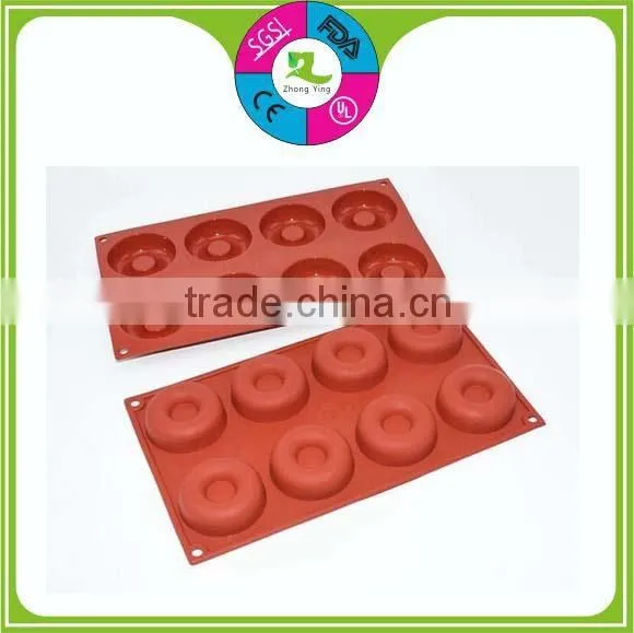 Reusable Bakeware Donut Shape Silicone Mold photo-5