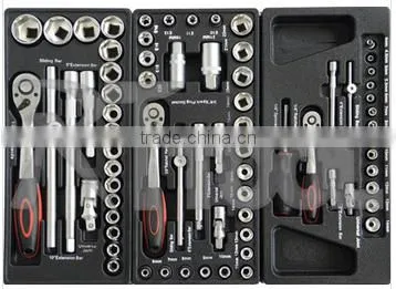 2015 New Desgin Professional Garage Cabinet / Garage Storage/ Tool Trolley With Stainless Top and 220pcs Tools photo-5