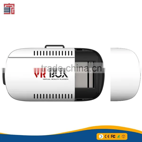Hot New Products for 2016 Portable 2nd Generation VR BOX 2 Virtual Reality 3D Glasses for Blue Film Video Open Sex Video