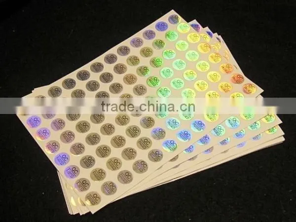 Cell Phone Battery 3d Aluminum Labels for Clamshell Packaging photo-4