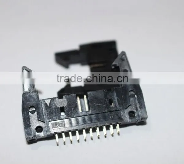 2.54mm Black Big Latch V/t Ejector Header Connector 6~64pin photo-5