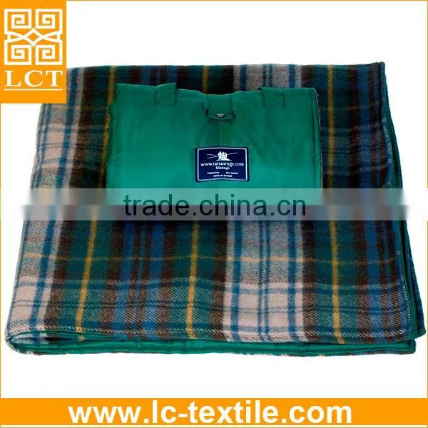 Supply Vibrant Design Waterproof Picnic Rug With Custom Imprinted on Front Patchwork(LCTM0027) photo-2