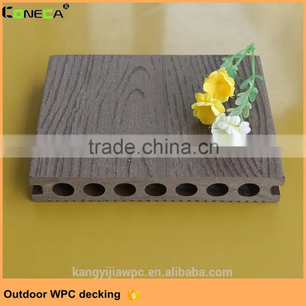 European Style Wood-Plastic Composite Flooring Technics and uv Resistant Wpc Decking photo-5