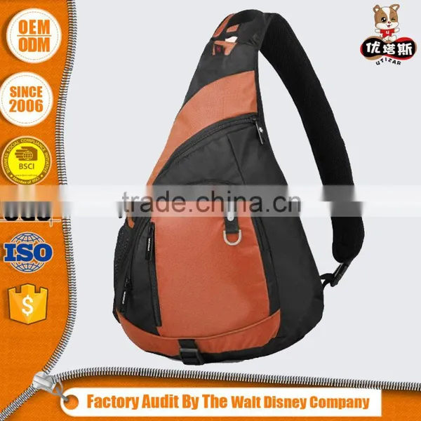 Promotion Black Single Backpack Triangle Bag photo-5