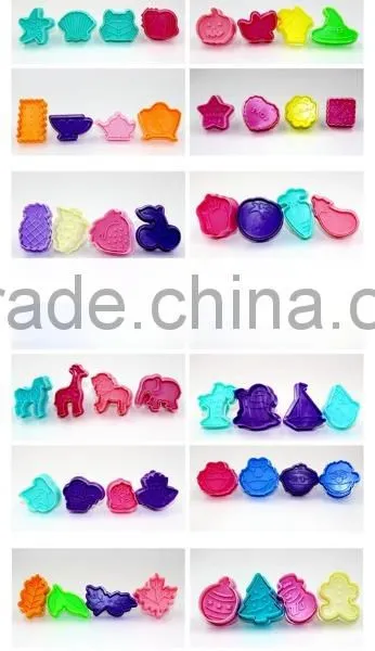 Spring Press Cookie Cutter Type Biscuit Mold Suit With Car Serious photo-5