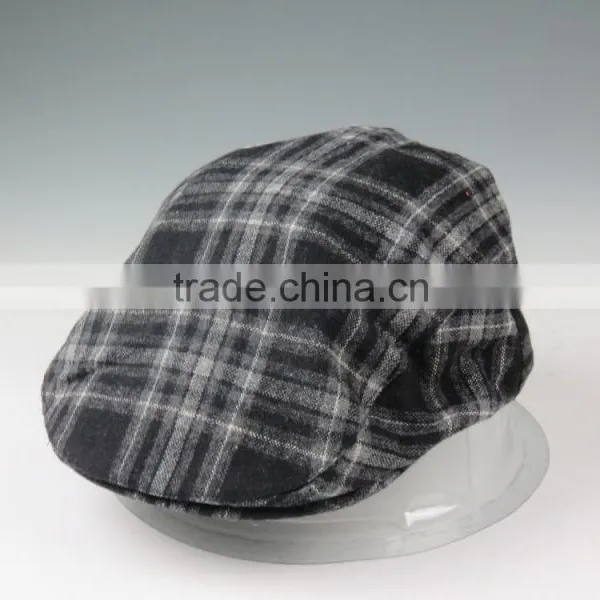 Men's Women's Brown Solid Plain Flat Cabbie Duckbill Newsboy Beret Gatsby Cap Ivy Hat photo-3
