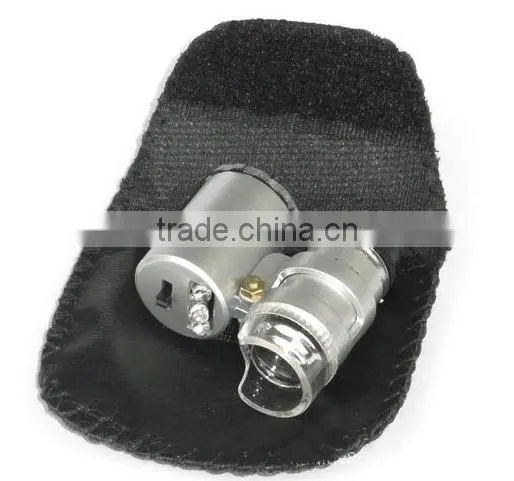 60X Led and uv Mini Iphone Pocket Microscope photo-3