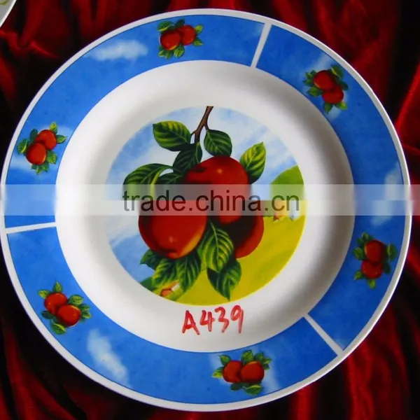 Breakable Customized White Porcelain Restaurant Flat Plate Popular for 2016 Christmas photo-3