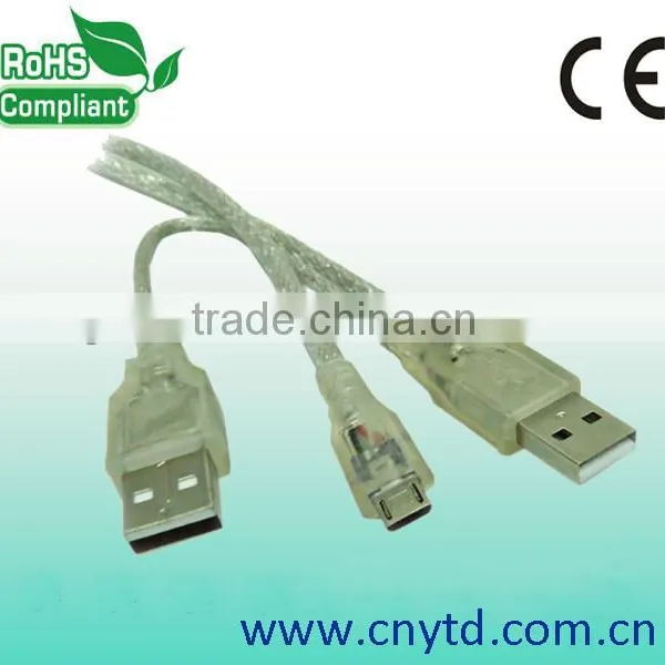 Different Styles Usb Splitter Cable 2 Female 1 Male Male and Female Cable Connectors photo-5