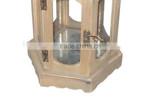 Small Camping Wooden Lantern Garden Decoration photo-6