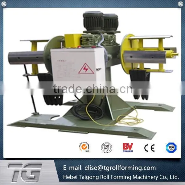 2016 Hot Sell, Machine for Sheet Metal Decoiler , Steel Roofing Roll Forming Machine Decoiler , Steel Rolling Machine photo-5