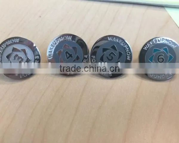 Serial Number Soft Enamel Metal Lapel Pin Badges photo-2