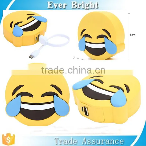 Best Products for Christmas Sales Power Bank 2600mah Gift Emoji Power Banks photo-3