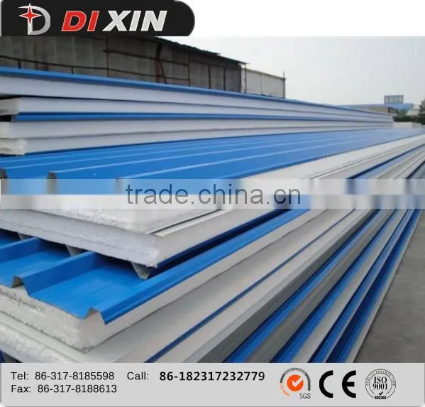 DIXIN Sandwich Panel Production Line/roof Wall Panel Sheet Making Machine photo-4