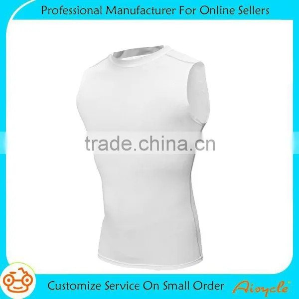 Wholesale Plain White Tank Top Mens Athletic & Gym Tank Top