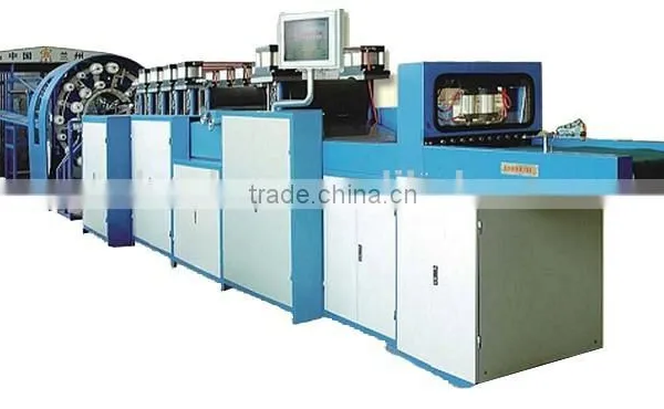 Green Paper Bag Making Line, Lower Noise, Less Worker, Lower Power Consumption