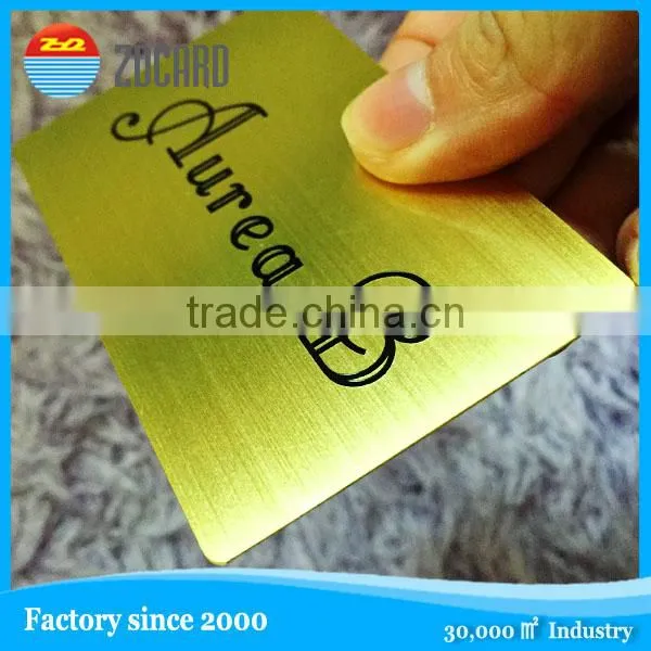 Common Engraved Metal Aluminum Card photo-2
