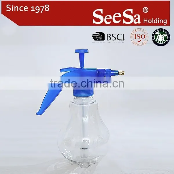 1L Plastic Hand Sprayer With Adjustable Brass Nozzle SX-577 Huangyan Sprayer Company photo-2