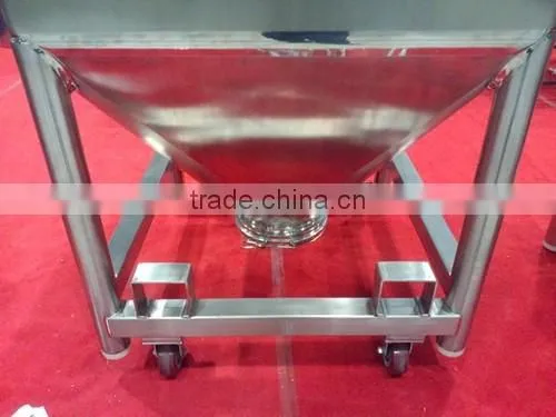 600L Stainless Steel Mixing Hopper for Pharmacy or Food photo-6