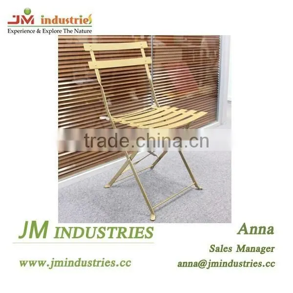 Iron Folding Bistro Chair photo-2