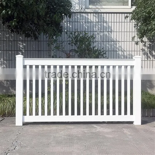 Vinyl Railing Fencing/High Quality Villa PVC Fence photo-2