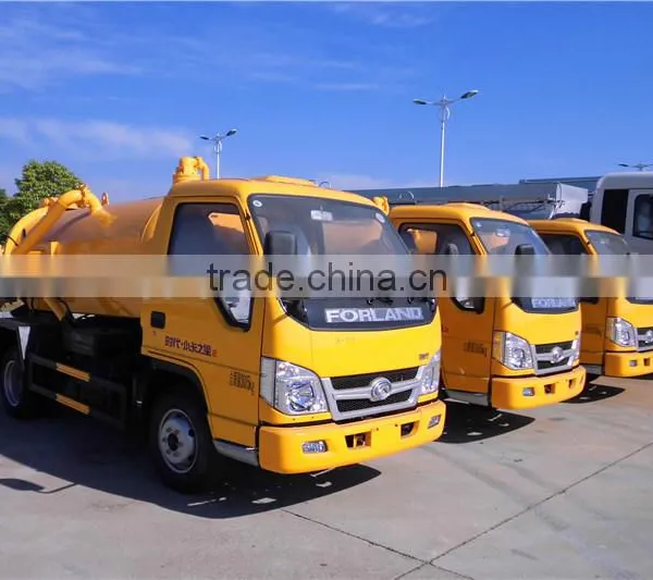 Forland 4ton 4000l New Sewage Vacuum Truck photo-2