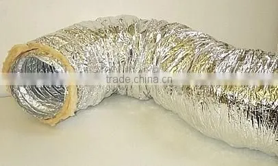 Flex Round Duct /PVC Air Conditioning Duct/Aluminum 24 Flexible Round Duct photo-2