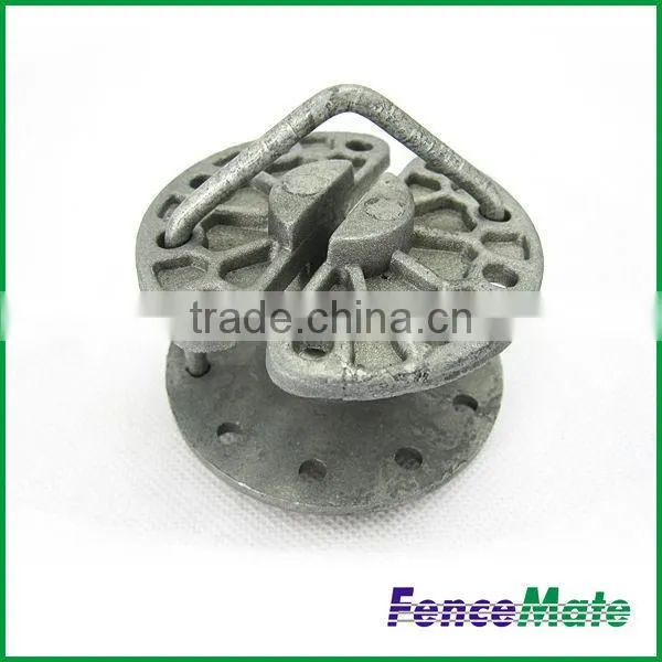 Vineyard Trellis Galvanized Steel Round Styled Wheel Aluminum or Plastic Wire Tensioner photo-3